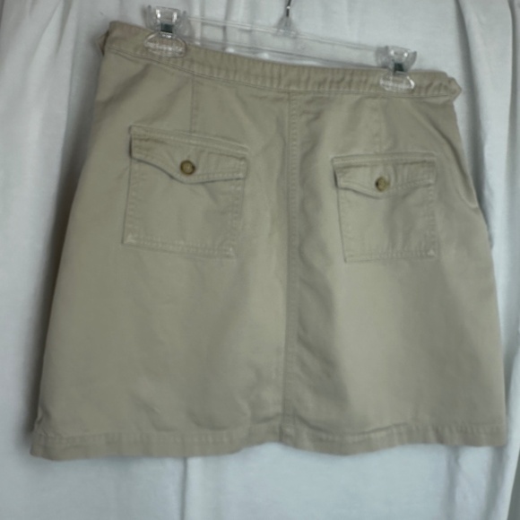 Mini Skirt Durable Goods Khaki Size 12 - Picture 2 of 3